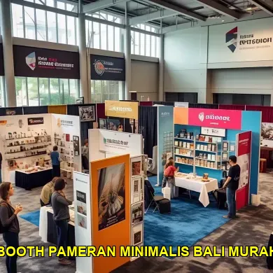 booth pameran minimalis bali murah
